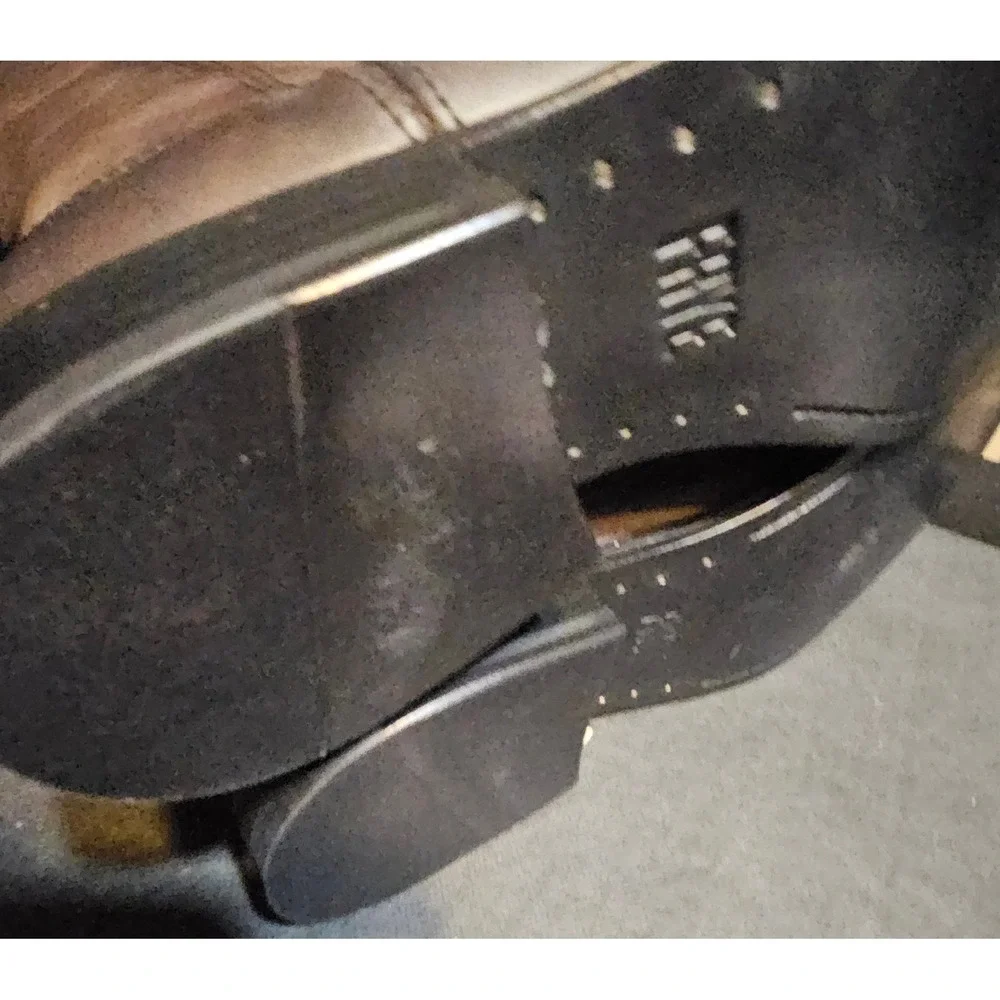 FRYE Melissa Button‎ 2 Knee High Riding Boots Women's Size 5.5M Smoke Leather